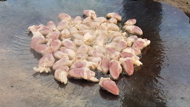 Куриные сердечки и печенка(1)