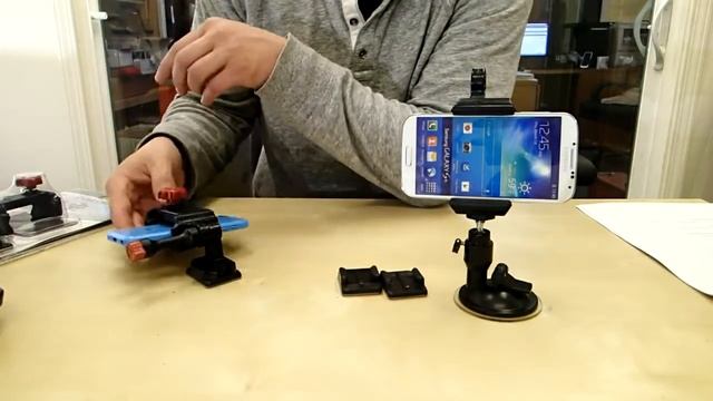 How to mount your GoPro like phone holder suction cup to a car смотреть онлайн