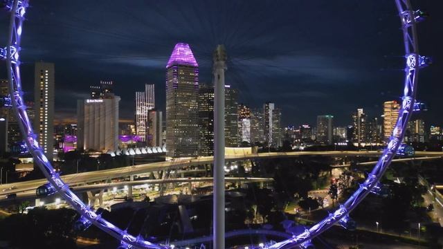 DJI Mini 3 Pro: Singapore Flyer Surroundings смотреть онлайн