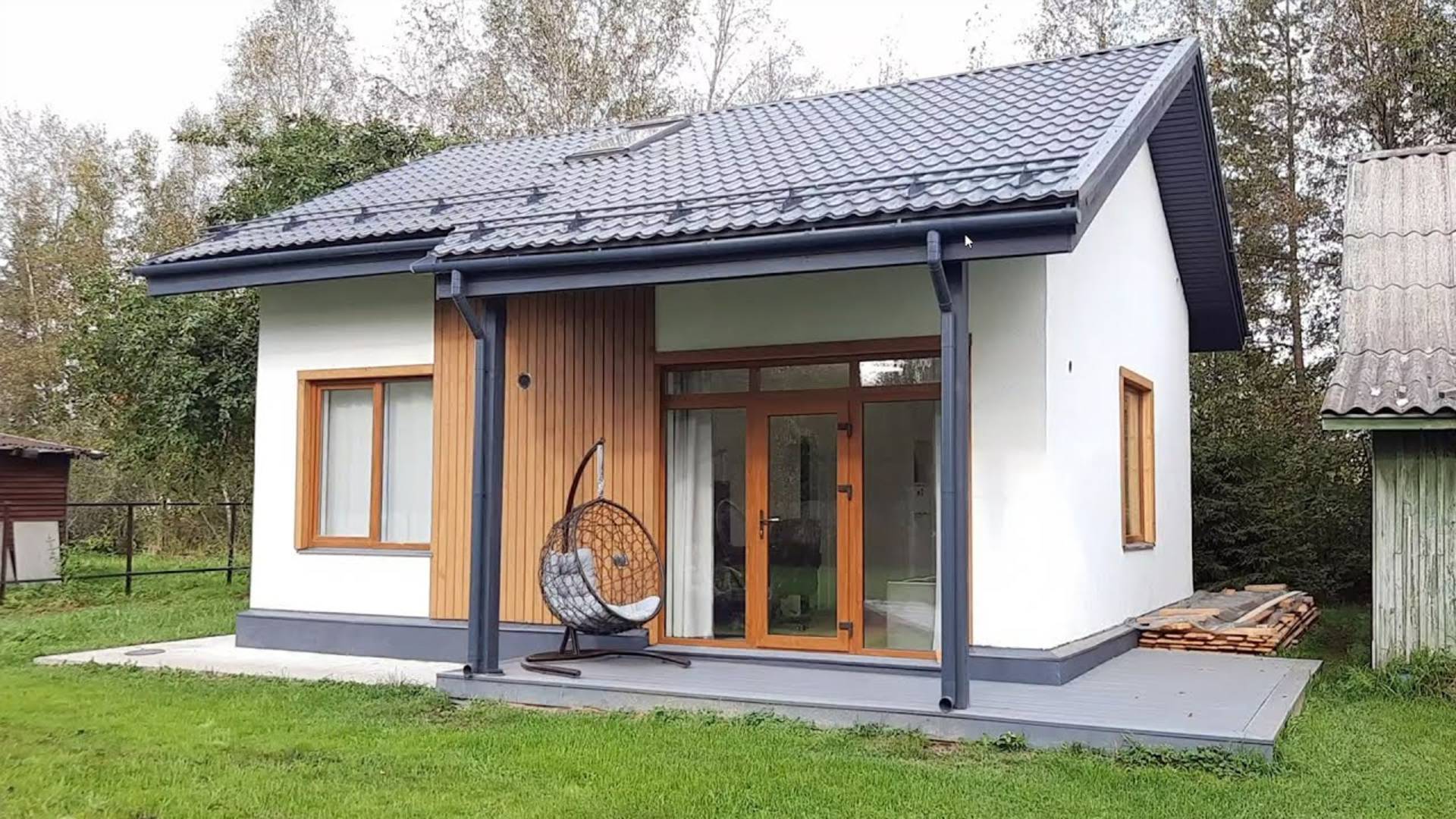 КАК Построить Дешевый ДОМ Своими Руками | Весь путь от нуля до новоселья смотреть онлайн