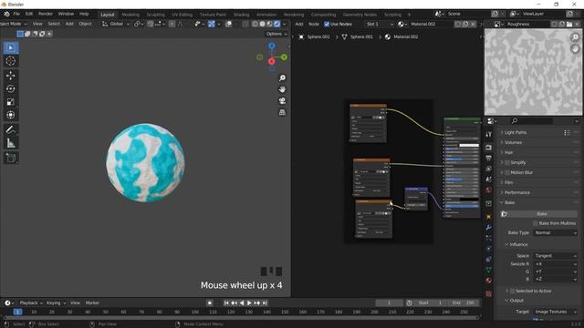 Baking Texture for Beginner in Blender 3.1 / How to Bake Texture in Blender / Blender Basics / Hind смотреть онлайн