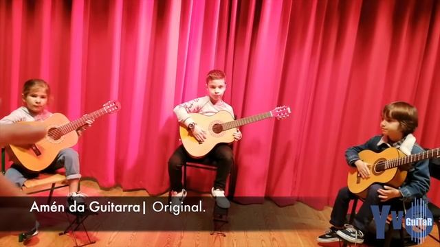 Amén da Guitarra | Trio: Sofia, Miguel e Santiago смотреть онлайн