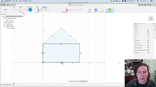Surface Area Values from Fusion 360 смотреть онлайн