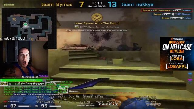 НАВИ ТОП 1 КОМАНДА HLTV! BYMAS РАЗНОСИТ ФПЛ!! ВАК ПРОСТРЕЛ ОТ СИМПЛА. смотреть онлайн