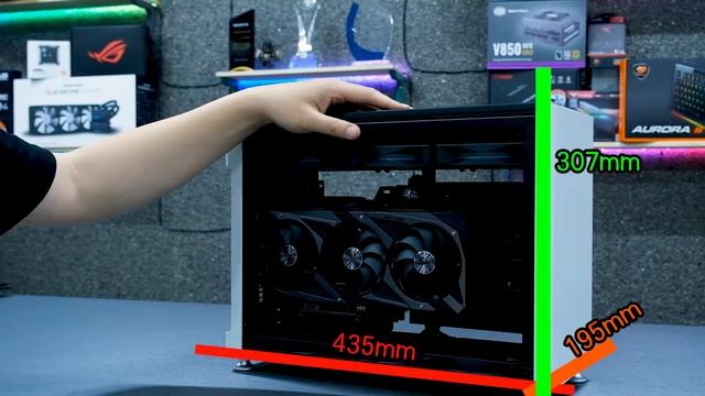 ITX 케이스에 3열수냉까지? JONSPLUS I 100 Pro