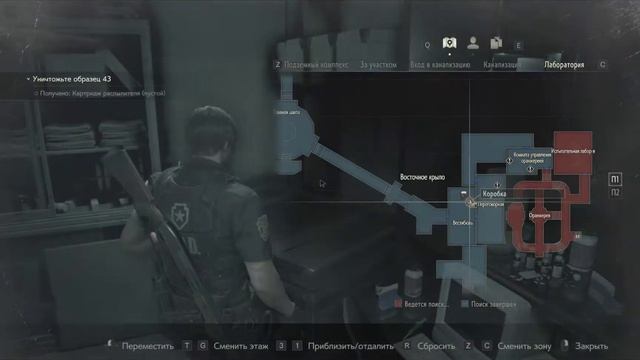 Resident Evil 2 Remake [Прохождение RUS]. Часть 8 (Леон): Образец 43 секретной лаборатории. смотреть онлайн