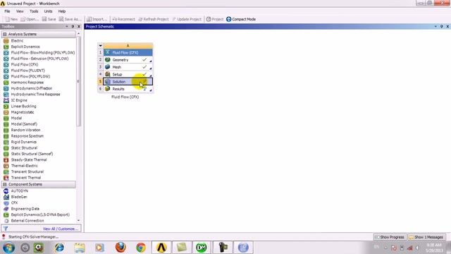 Ansys 14 Fluid CFX смотреть онлайн