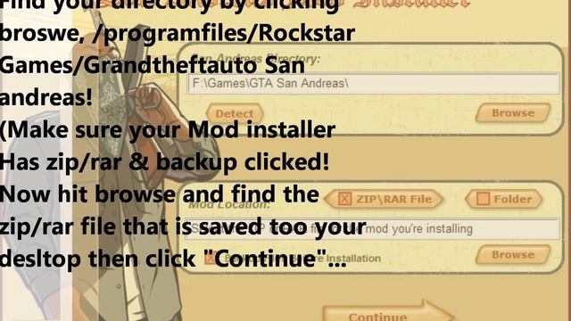 GTA San Andreas PC/STEAM howto mod guide смотреть онлайн