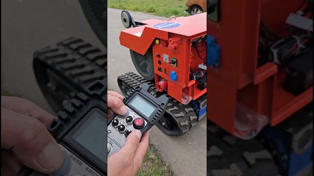 самоходная пила на гусеницах  обзор