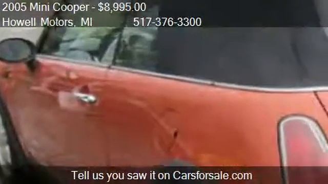 2005 Mini Cooper Convertible - for sale in Howell, MI 48843 смотреть онлайн