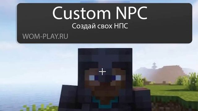 Скачать мод Custom NPCs [1.16.5] [1.13.2] [1.12.2] [1.7.10] смотреть онлайн