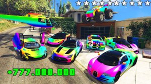 Я УГНАЛ ЛЮКСОВЫЕ РАДУЖНЫЕ ТАЧКИ С СОНИКОМ ИЗ РЕАЛЬНОЙ ЖИЗНИ В ГТА 5