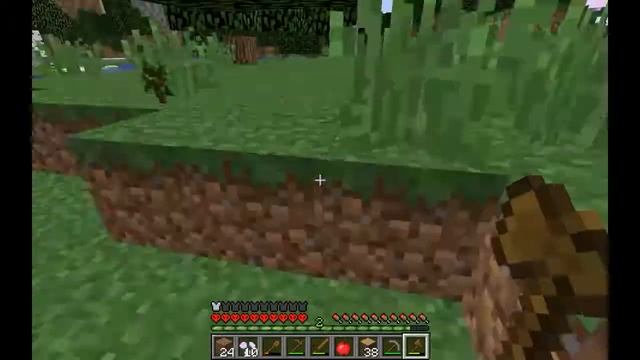 Майнкрафт...№2.(ХАРД)Начало строительства дома и небольшой огород.Minecraft. смотреть онлайн