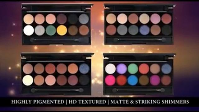 L'YON Beauty USA 12 colors eyeshadows pallet смотреть онлайн