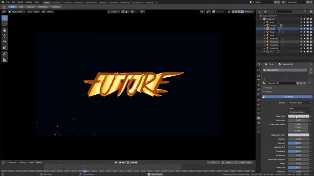 Blender 2.8 Tutorial - Epic 'FUTURE' Cinematic Text Animation [2 of 3] - Particles / Embers смотреть онлайн