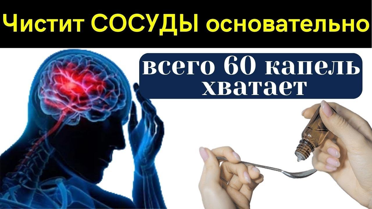 Всего 60 капель этой НАСТОЙКИ перед едой......Сами врачи так чистят сосуды смотреть онлайн