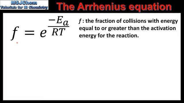 R2.2.12 The Arrhenius equation (HL) смотреть онлайн
