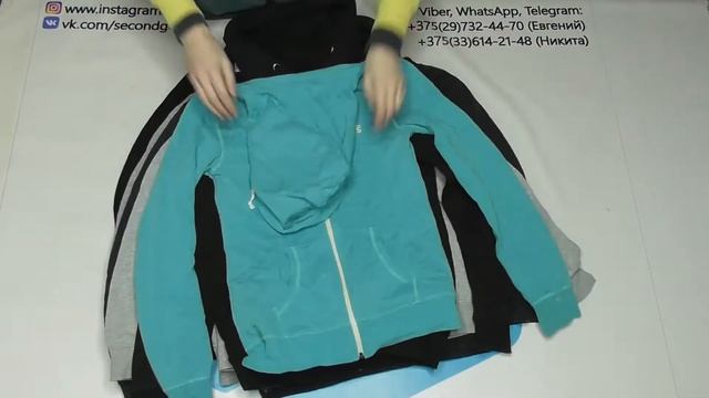 лот8644 Спортивные Толстовки На Замке (секонд)