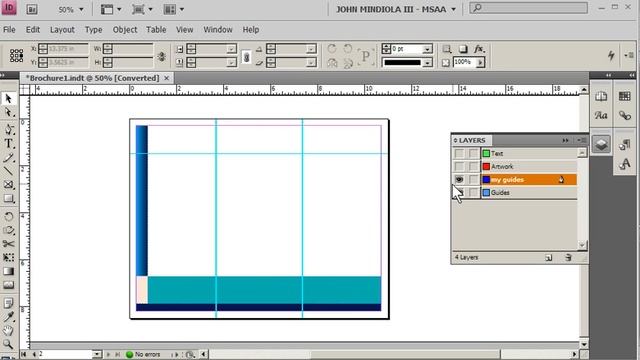 Indesign Setup A Brochure, Three Panels смотреть онлайн