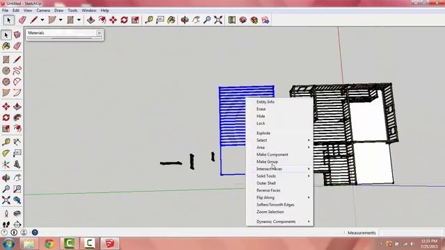 Sketchup Pro 2014 House Speed Build смотреть онлайн