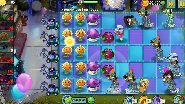 Plants vs Zombies 2 Neon Mixtape Tour - Day 7 || Gameplay Walkthrough смотреть онлайн