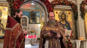 Пасхальное поздравление от наместника Сретенского монастыря игумена Иоанна и братии