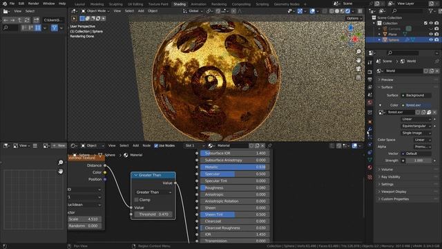Blender Tutorial - Holes in the mesh without using boolean nor geometry nodes смотреть онлайн
