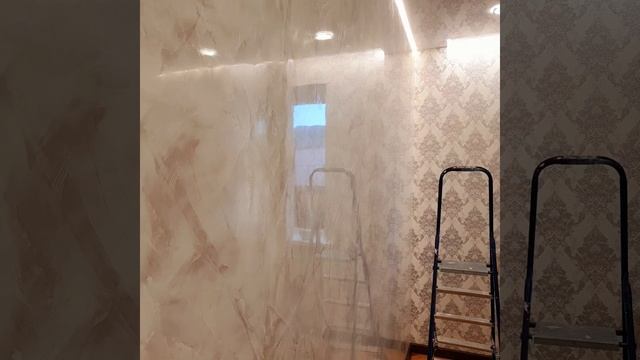 акцент стекло 🙄венецианская штукатурка #декоративнаяштукатурка #казань #декор #zebra #стекло #ок смотреть онлайн