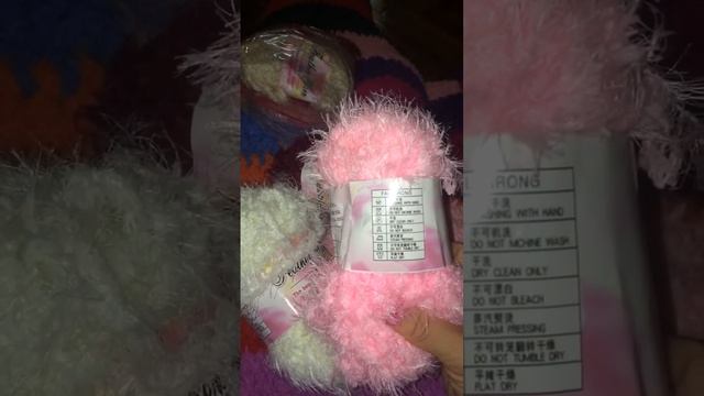 Пряжа с ебэй лебяжий пух. Цена менее 80 руб за моток ,вес 50 г смотреть онлайн
