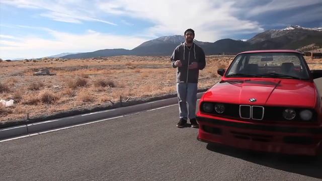 The Tire-Punishing - 400HP Turbo BMW E30! смотреть онлайн