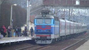 ЧС4-192 (КВР) с поездом 15 Москва - Будапешт