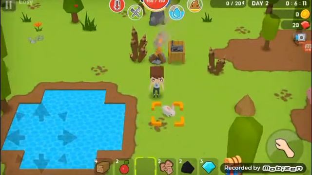 Первая часть игры Mine Survival смотреть онлайн