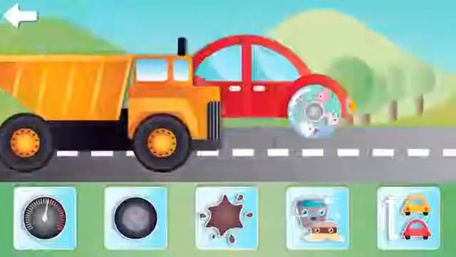 Build And Drive Fun And Educational App For Children My Play Vehicles By The Barn Of Kinder Kids