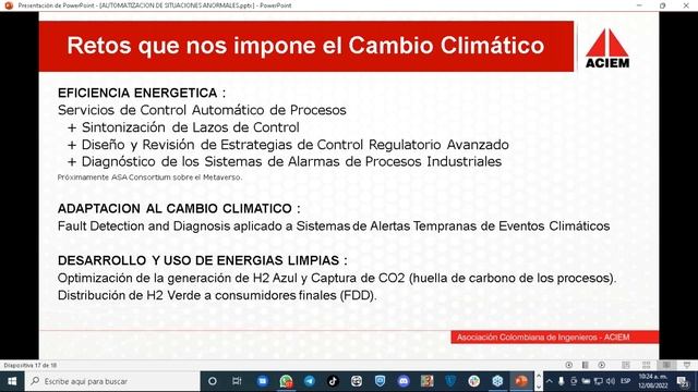 Dia 3 Taller Virtual ACIEM “Tendencias digitales y Nuevas tecnologías Versión 2022” смотреть онлайн