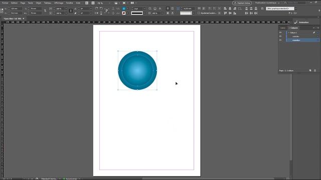 Indesign CC 2019 - Bouton et lien interactif смотреть онлайн