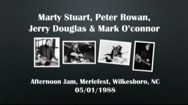 【CGUBA103】Marty Stuart, Peter Rowan, Jerry Douglas & Mark O’Connor 05/01/1988