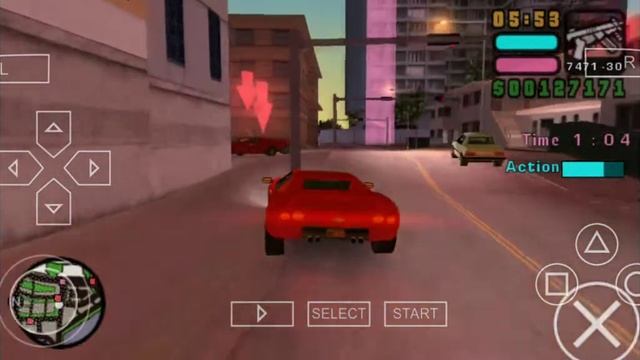 GTA vcs misson accidents will happen on PPSSPP смотреть онлайн