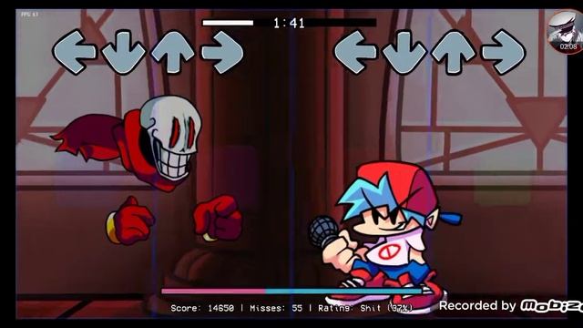 เเจก Mod Friday Night Funkin Phantom Papyrus ใน มือถืม