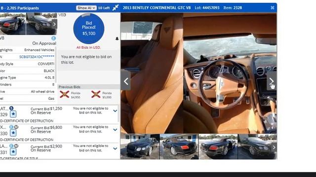 Bentley Continental GT смотреть онлайн