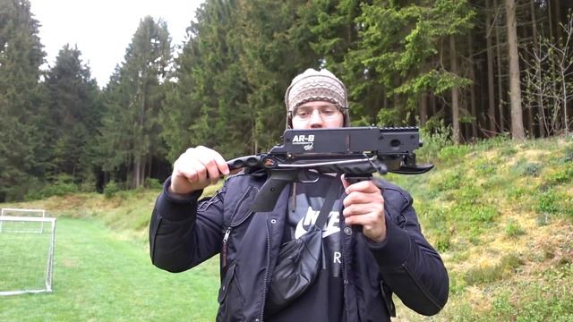 PISTOLEN ARMBRUST mit MAGAZIN und LASERVISIER im TEST! - Steambow Stinger смотреть онлайн