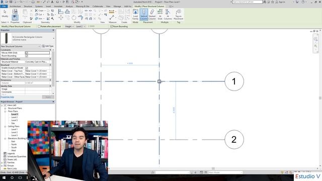 Columnas - Revit 2018 смотреть онлайн