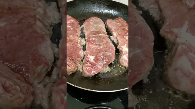 Кашеварим в Израиле.Жареная вырезка.