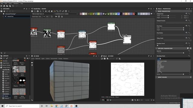 Substance Designer Tutorial - Marble Tiles Material смотреть онлайн