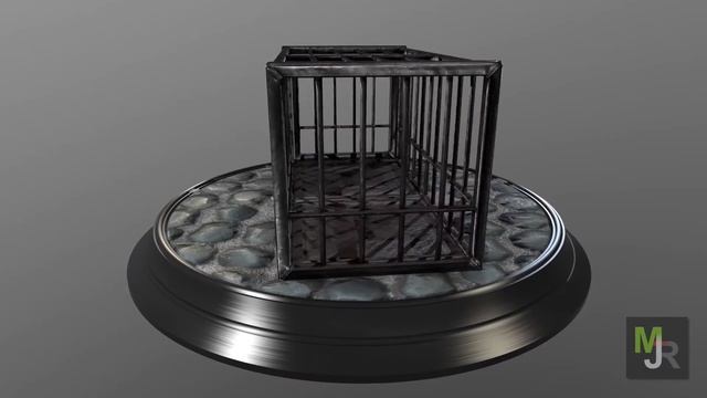 Animal Cage 20 Assets 3D Model PBR смотреть онлайн