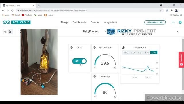 [Demo] Relay Control & Temp-Hum Monitoring || Arduino IoT Cloud смотреть онлайн