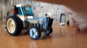 Лего трактор т-40
