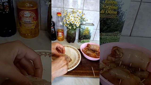 Домашняя куриная колбаска с салом смотреть онлайн