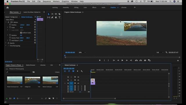 Picture In Picture | Premiere Pro CC 2019