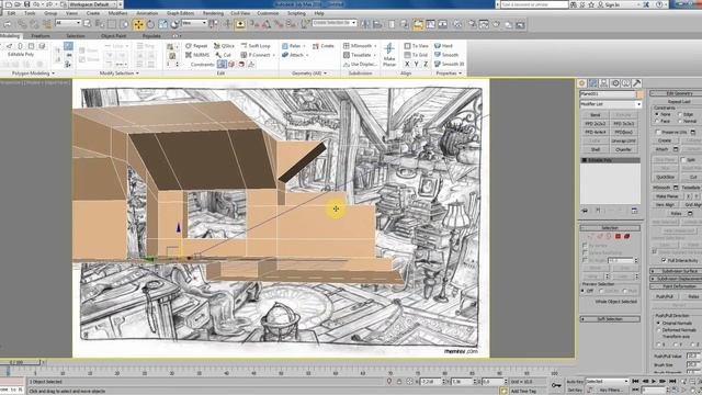 Курс моделинга в 3ds Max.Часть 1-1 смотреть онлайн