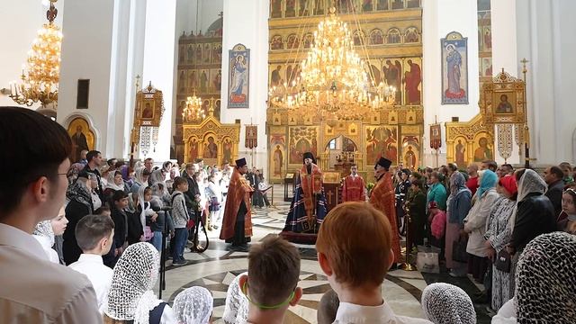 2025-04-20 Проповедь после Пасхального молебна смотреть онлайн